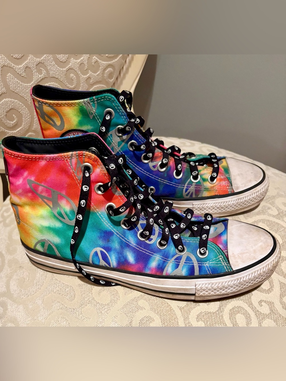 Converse Chuck Taylor all star pro reflective tie dye 9.5
